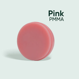 Bloco de PMMA Rosa 98mm 95mm (12mm-30mm)