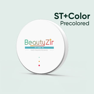 ST+Color Precolored Zirconia Block Open System 98mm