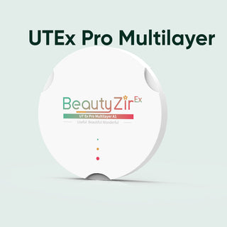 Bloco de zircônia multicamada UTEx Pro para sistema Zirkonzahn 95mm
