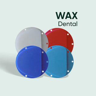 Wax Block AG System  71mm White/Red/Blue 5 Pieces